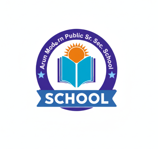 Arun Modern Public Senior Secondary School logo