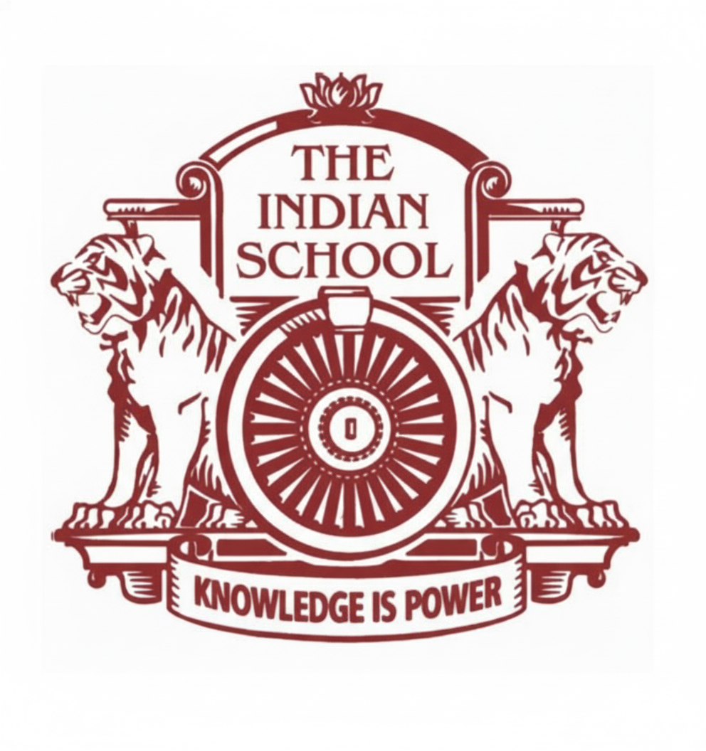 The Indian School logo