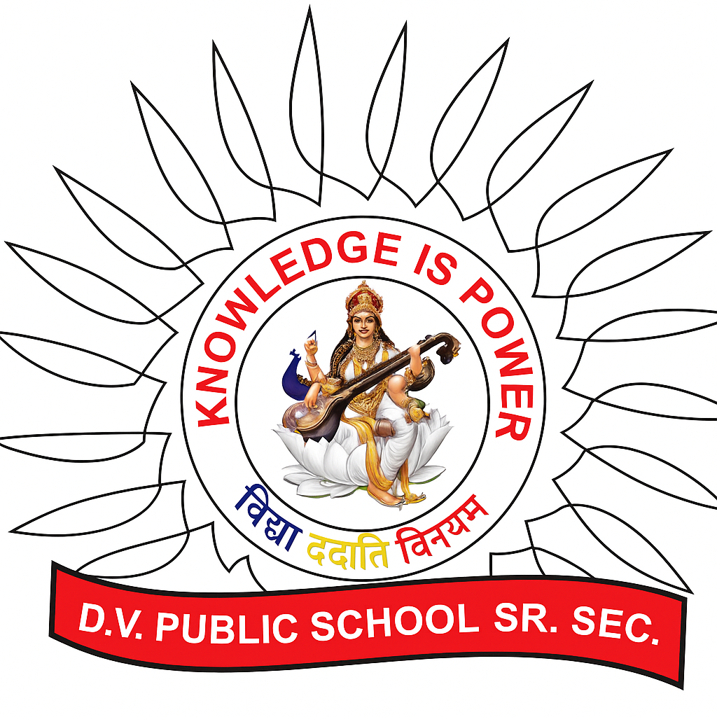 D.V. Public School logo