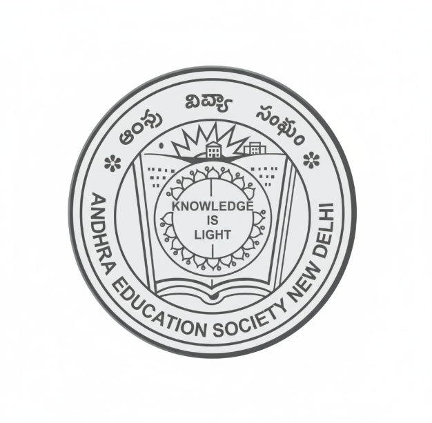 AES Dr. K. Ramesh Babu Memorial Senior Secondary School logo