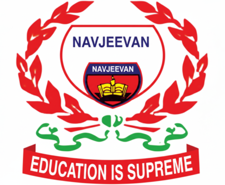 Navjeevan Model Secondary School logo