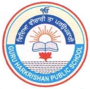 Guru Harkrishan Public School logo