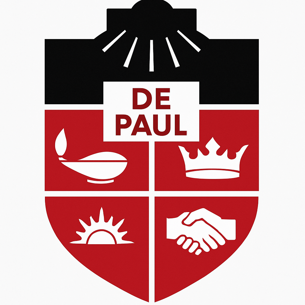 De Paul School logo