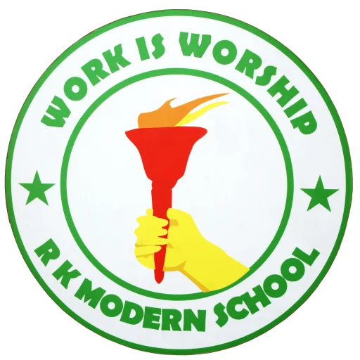 R K Modern Senior Secondary School logo