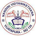 Nandini Vidyanikethana School logo