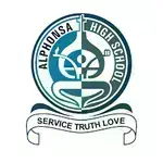 Alphonsa High School logo