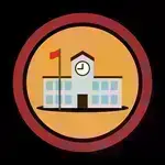 Raj Convent School logo