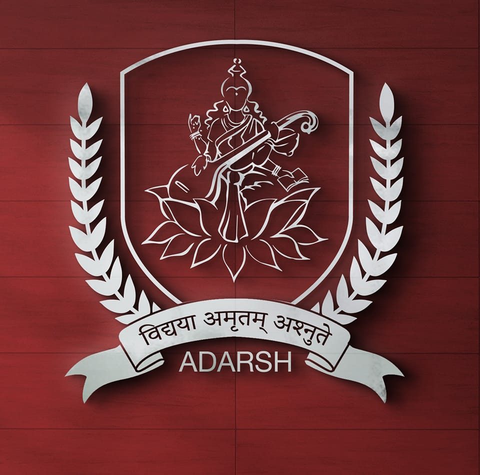Adarsh Senior Secondary School logo
