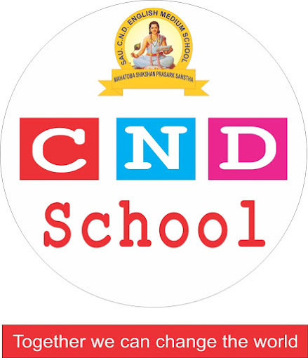 C N D English Medium School logo