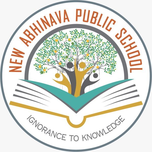 New Abhinava Public school logo