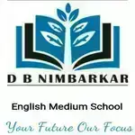 DB Nimbarkar Eng Medium School logo