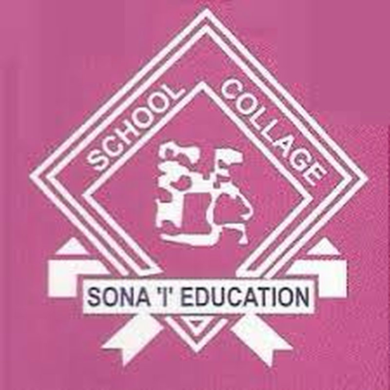 Sona'I' English Medium High School & Science Jr.College logo