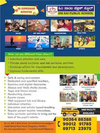 Om Sai Public School campus photo 2 of 5 — Sunkadakatte