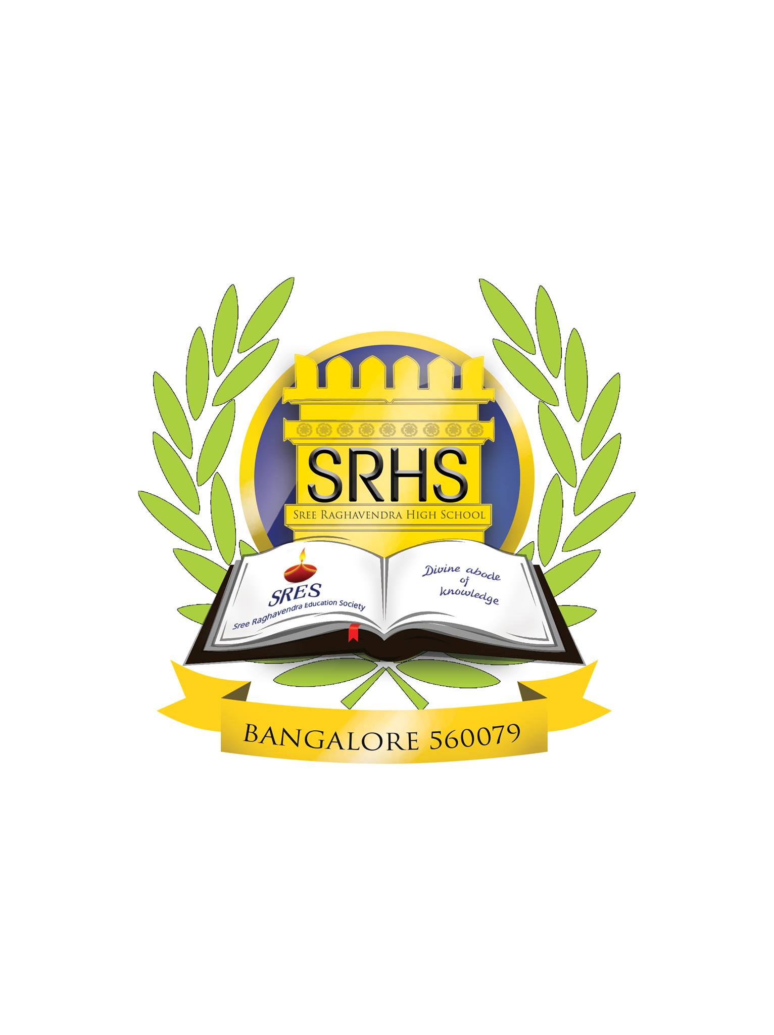 Sree Raghavendra High School logo